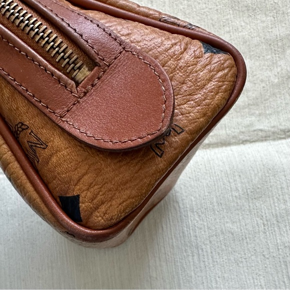 MCM Mini Visetos Boston Bag - Picture 6 of 10